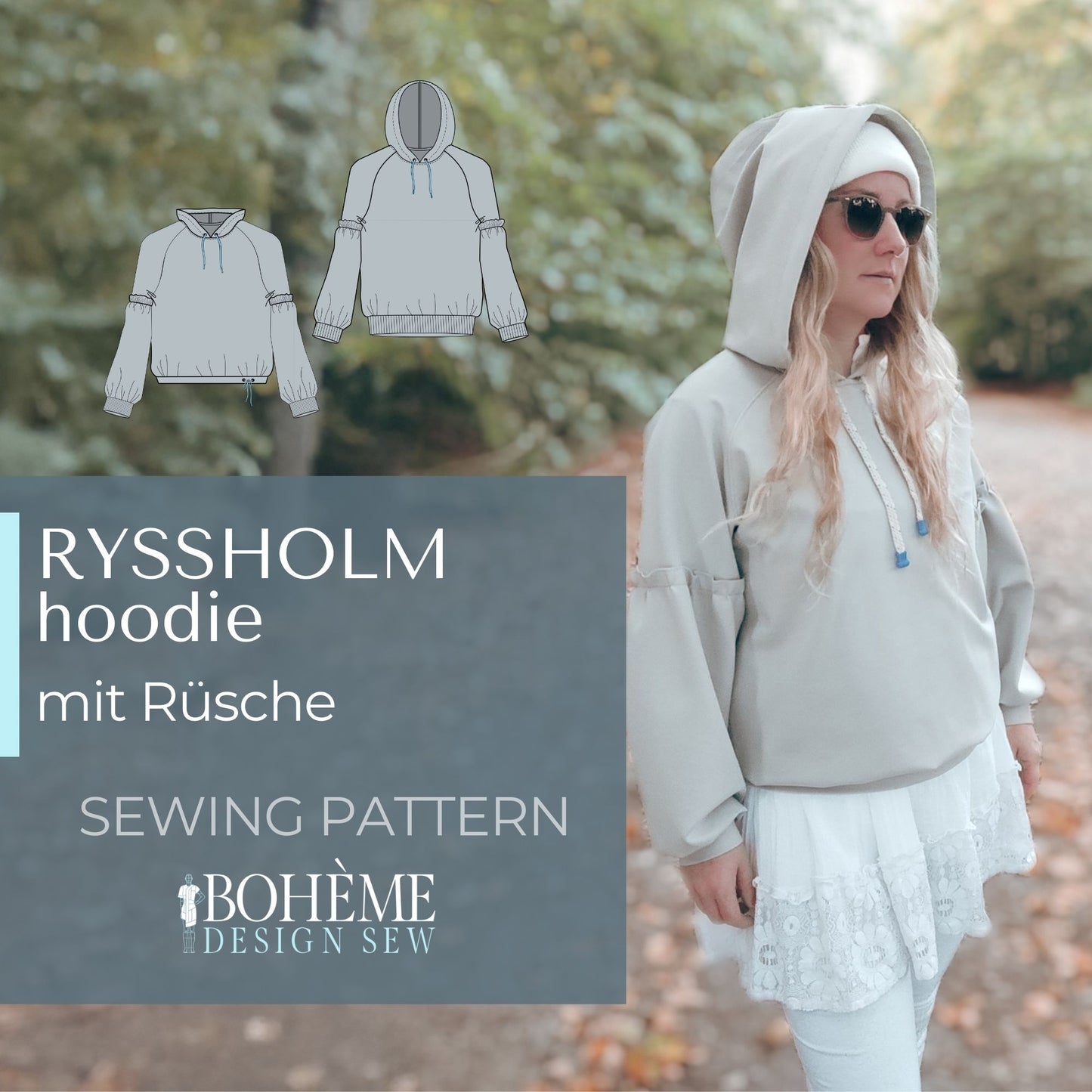 RYSSHOLM.hoodie | Damen | 32-52