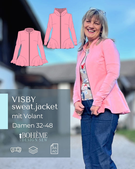 VISBY.sweatjacke | Damen | 32-48