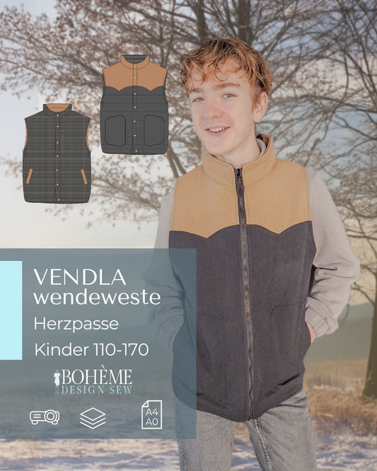 VENDLA.wendeweste | Kinder | 110 - 170