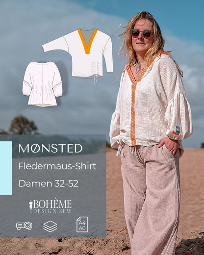 MØNSTED.fledermaus | Damen | 32-52