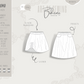 Skirt | Rømø W1325 | Woman EU32 (XXS) - EU52 (XXL) | Digital Sewing Pattern | PDF