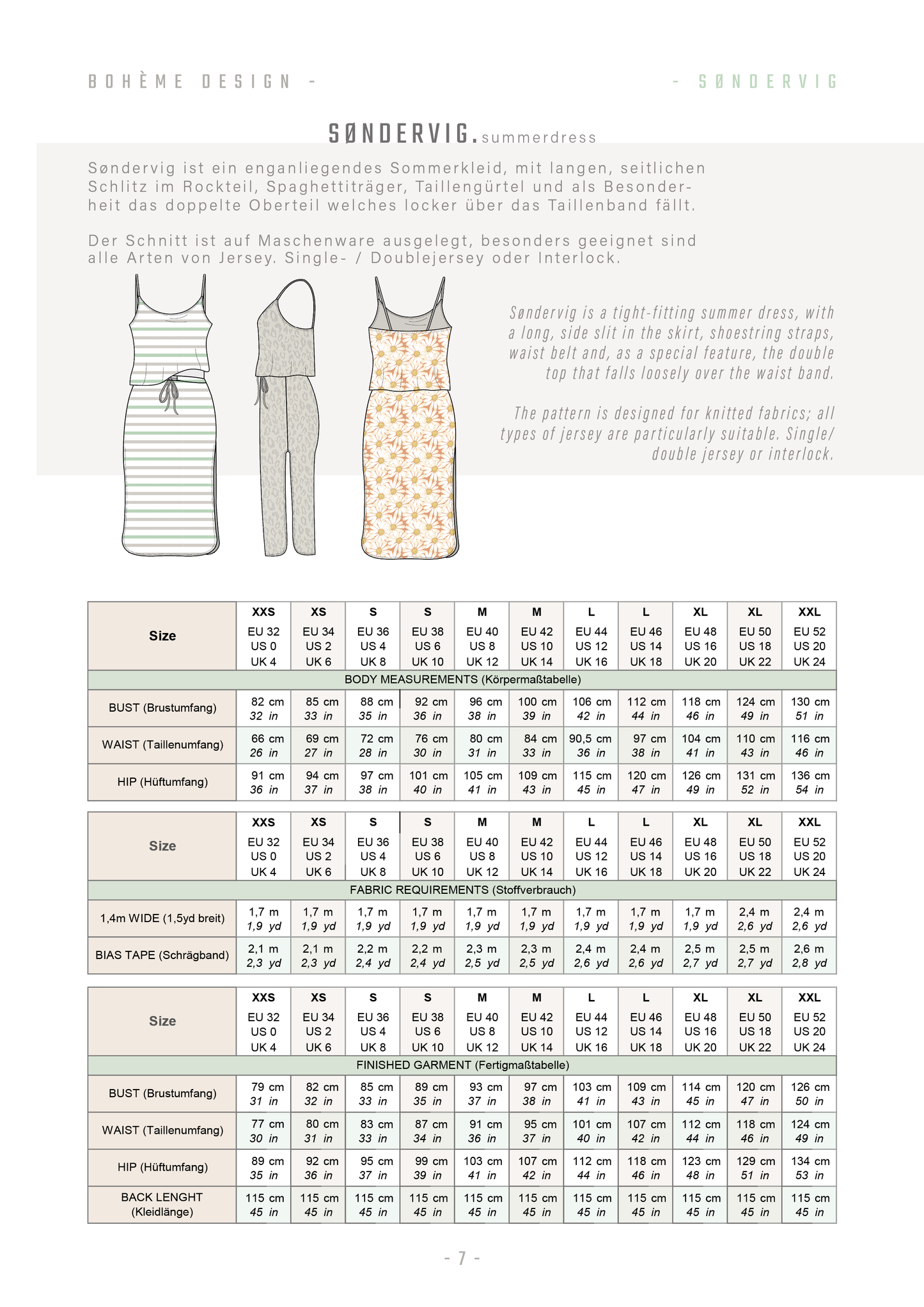 SØNDERVIG.summerdress | Woman | 32-52