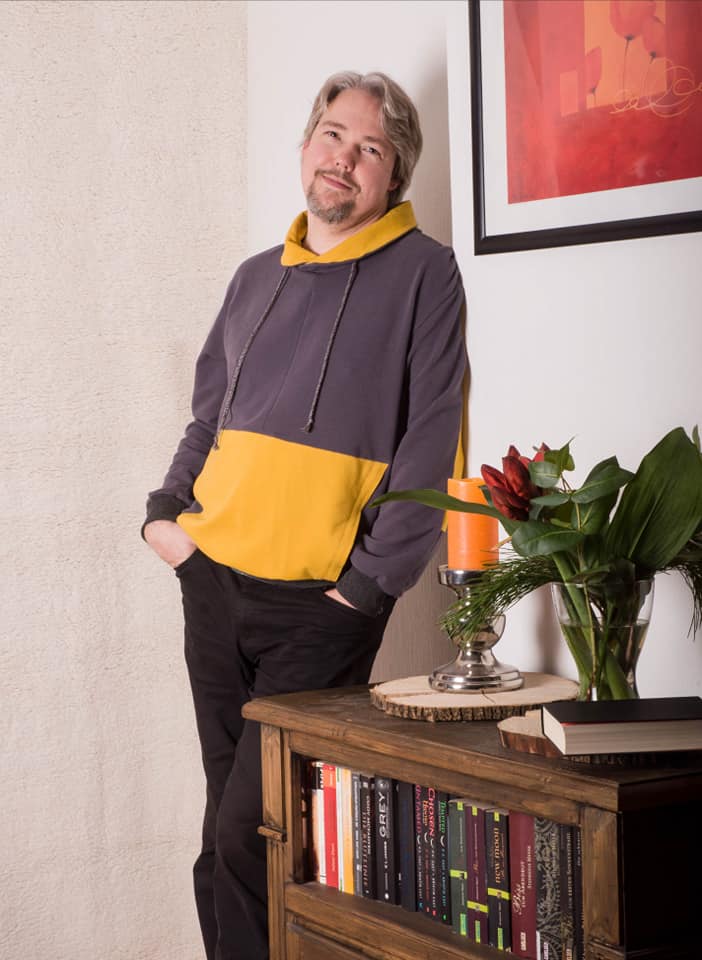 Hoodie | Kalix M1409 | Man S - XXL | Digital Sewing Pattern | PDF | Projector | Bohème | Pullover | Sweater | Color Blocking