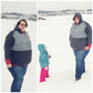 Hoodie | Kalix W2409 | Woman L - 4XL | Digital Sewing Pattern | PDF | Projector | Bohème | Sweater | Pullover | Color Blocking
