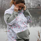 Hoodie | Kalix W1409 | Woman XXS - XL | Digital Sewing Pattern | PDF | Projector | Bohème | Pullover | Sweater | Color Blocking