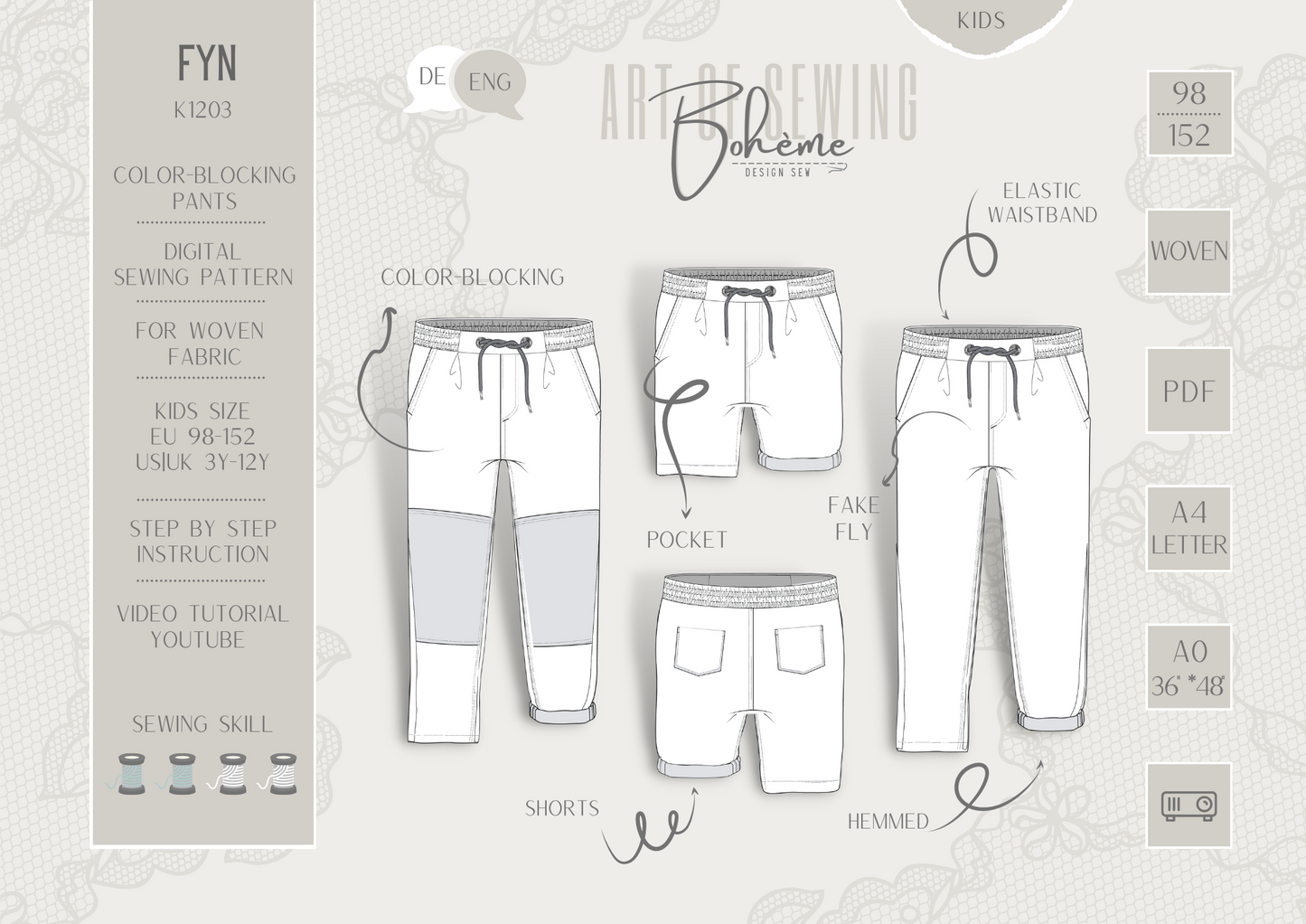 FYN.pants | Kids | 98-152
